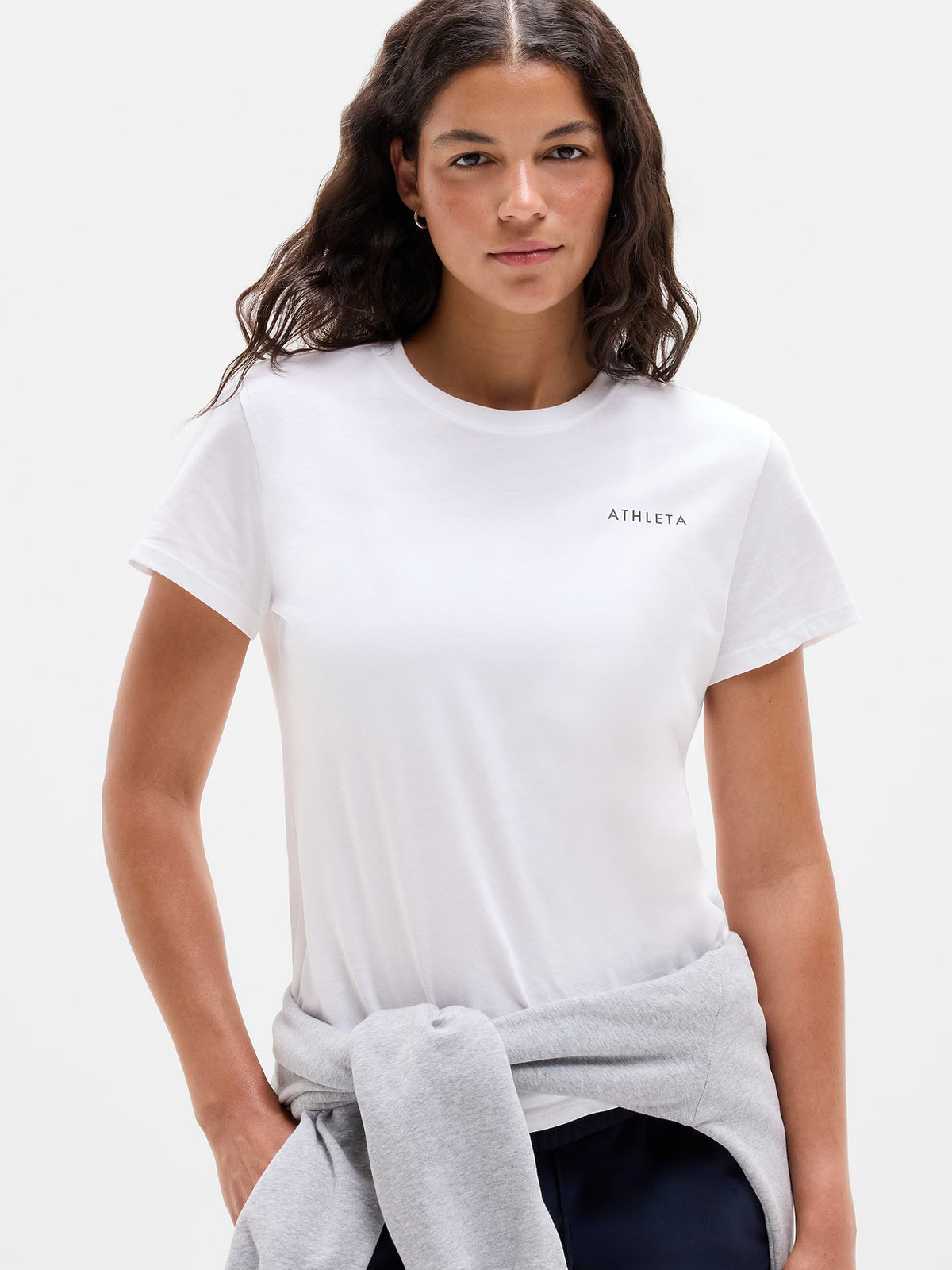 Favorite Cotton Classic Tee - Path Tee White