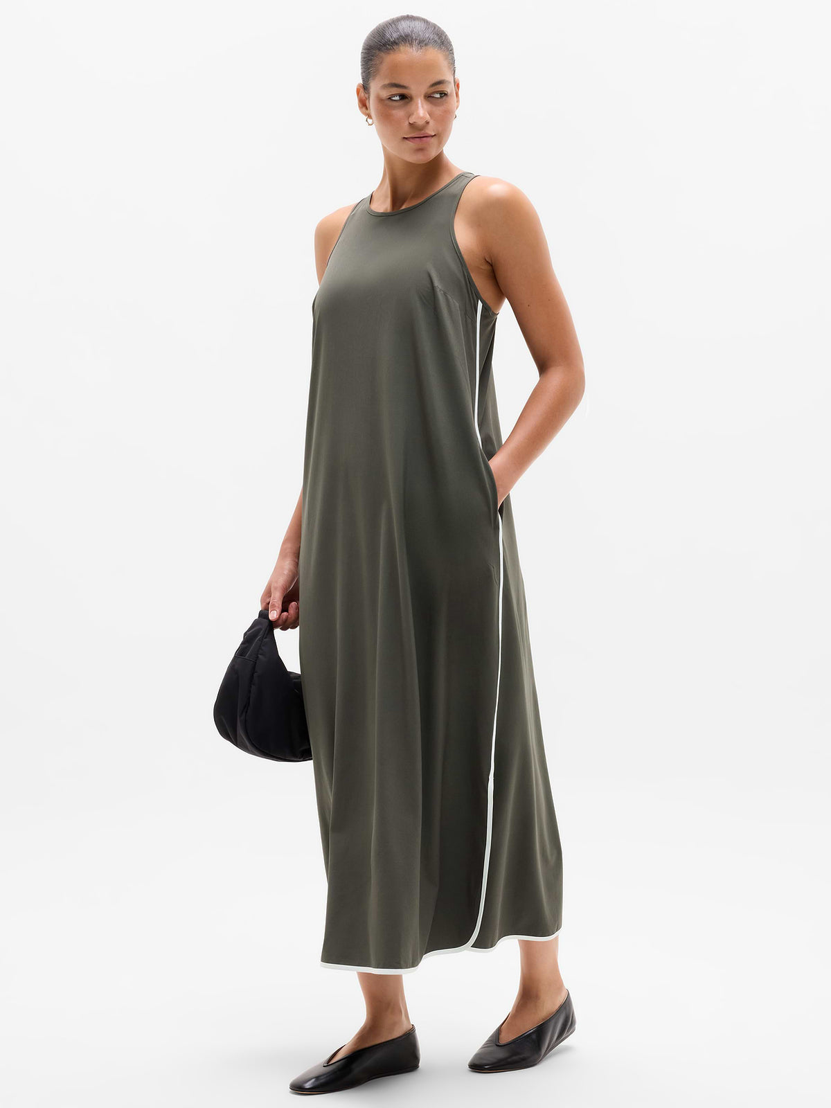 Journey Dress - Jungle/White