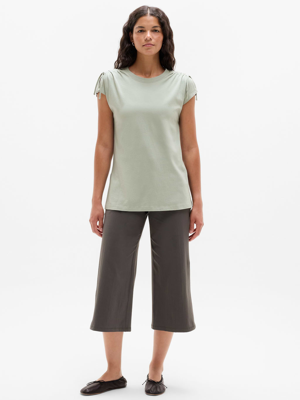 Favorite Cotton Cinched Tee - Vera