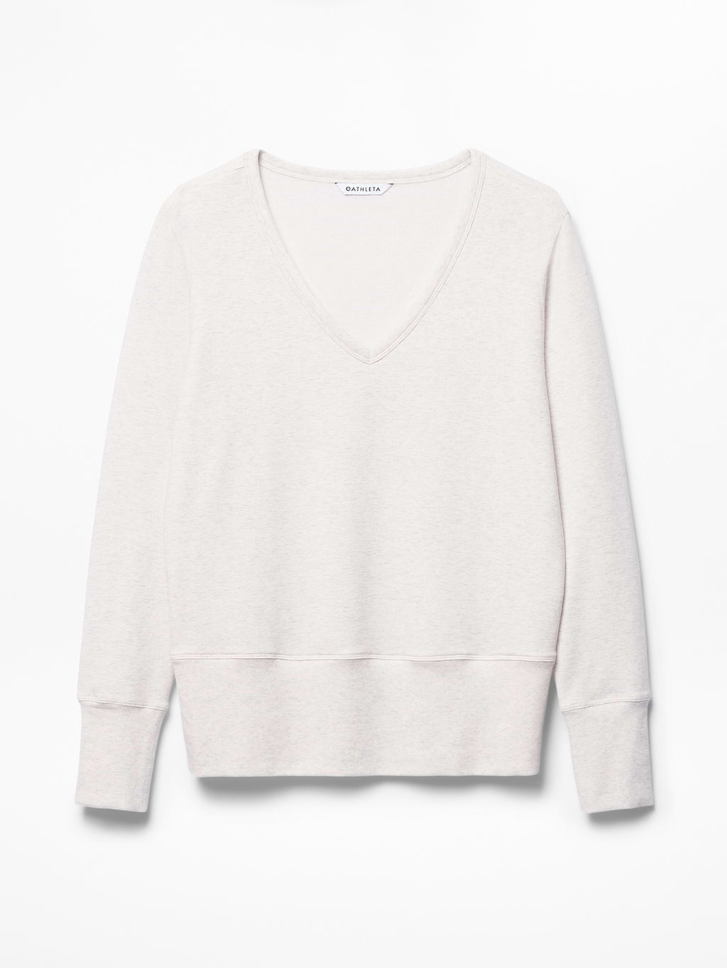 Coaster Luxe V-Neck Sweatshirt - Fog Grey Heather