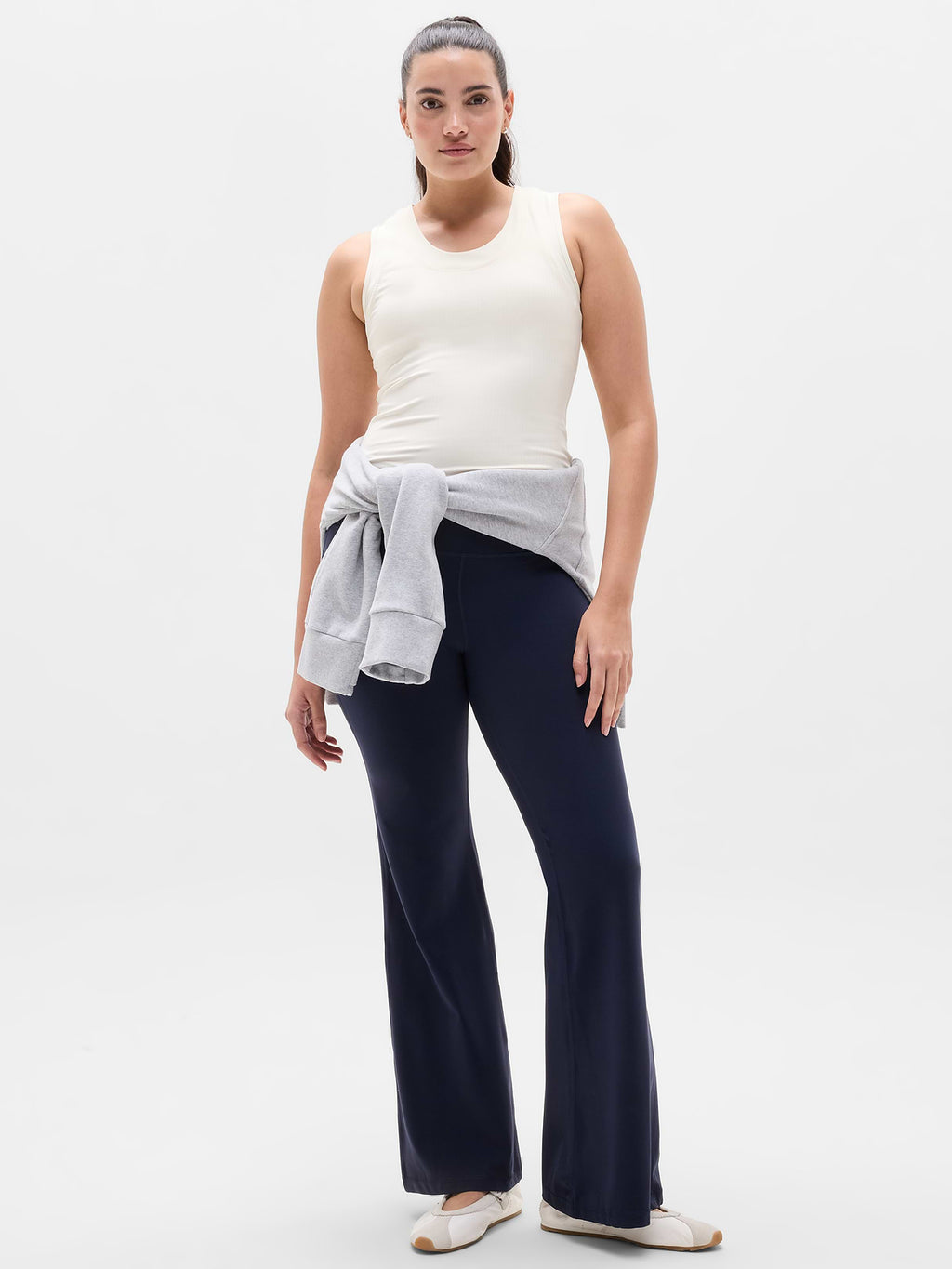 Eternity Rib Tank - Pearl