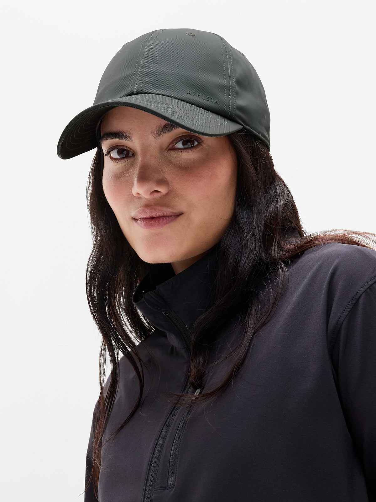 Athleta Sateen Cap - Jungle