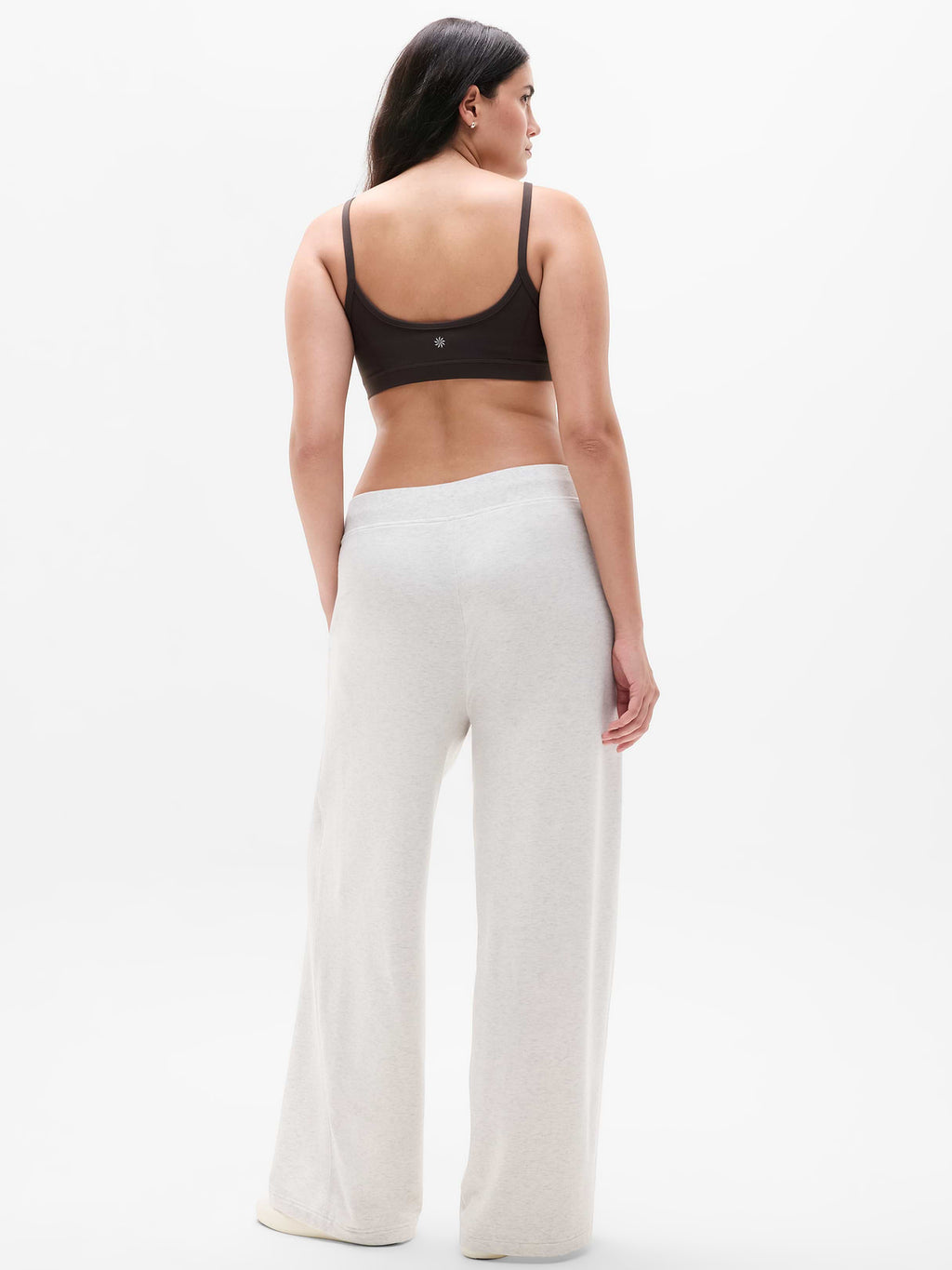 Coaster Luxe Straight Leg Pant - Fog Grey Heather