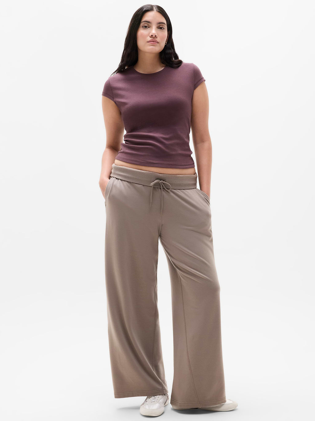 Coaster Luxe Straight Leg Pant - Umber
