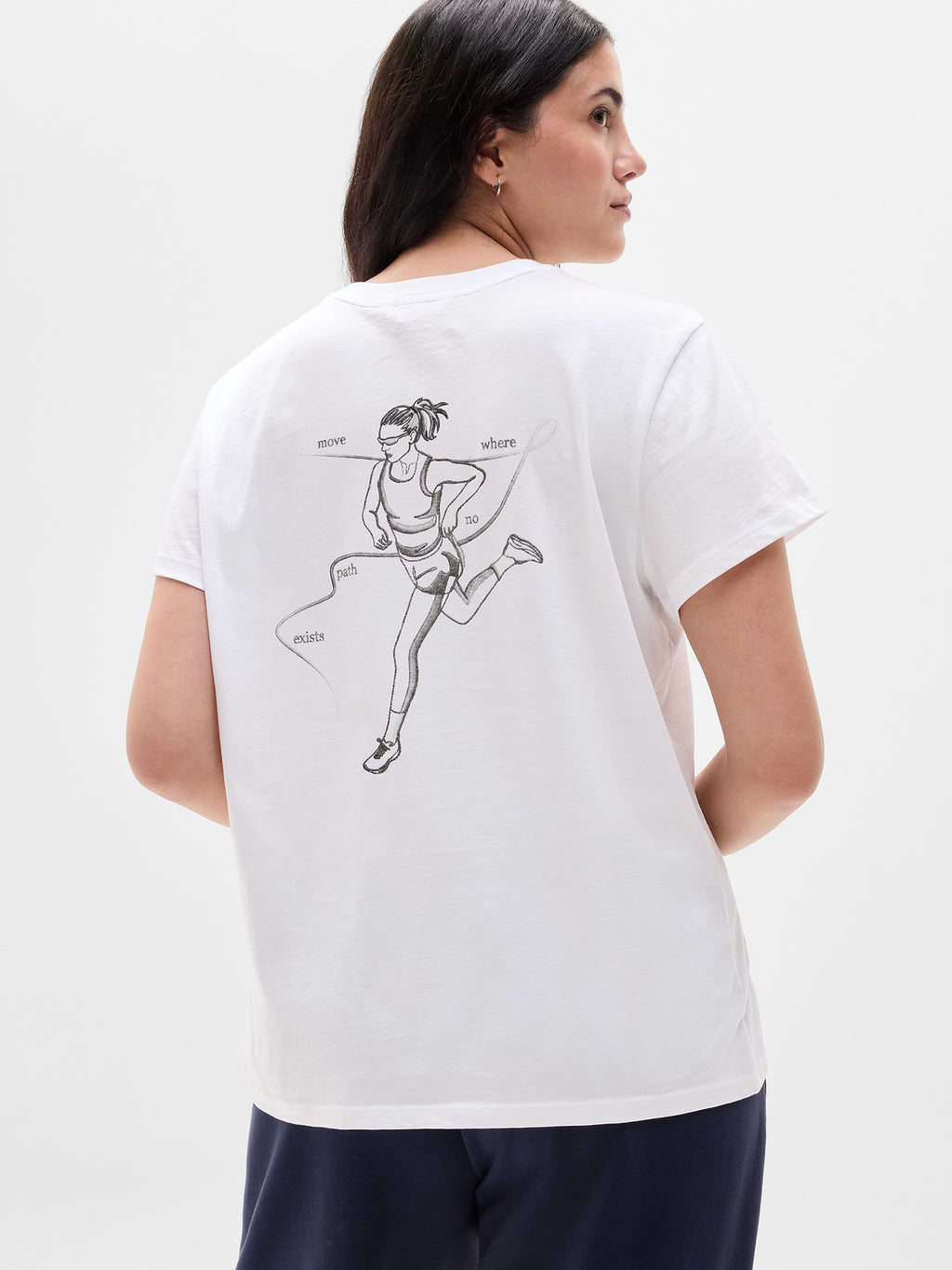 Favorite Cotton Classic Tee - Path Tee White