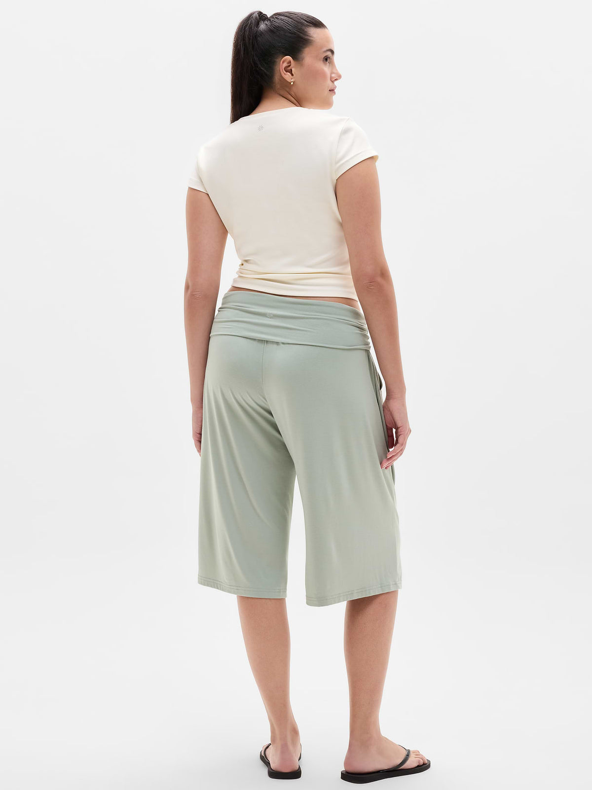 Dream Drape Mid Rise Pant - Vera