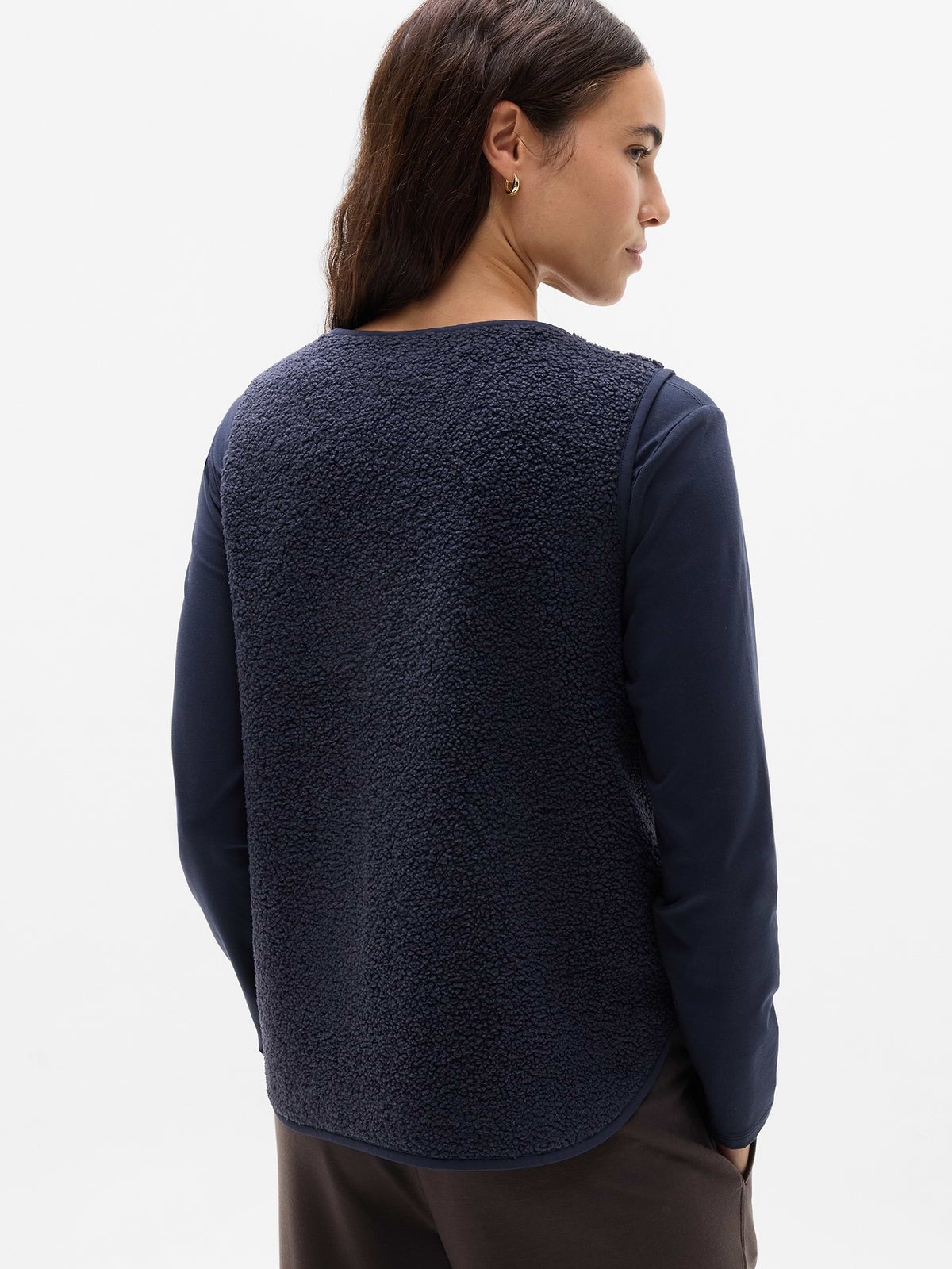 In the Clouds Vest - Navy