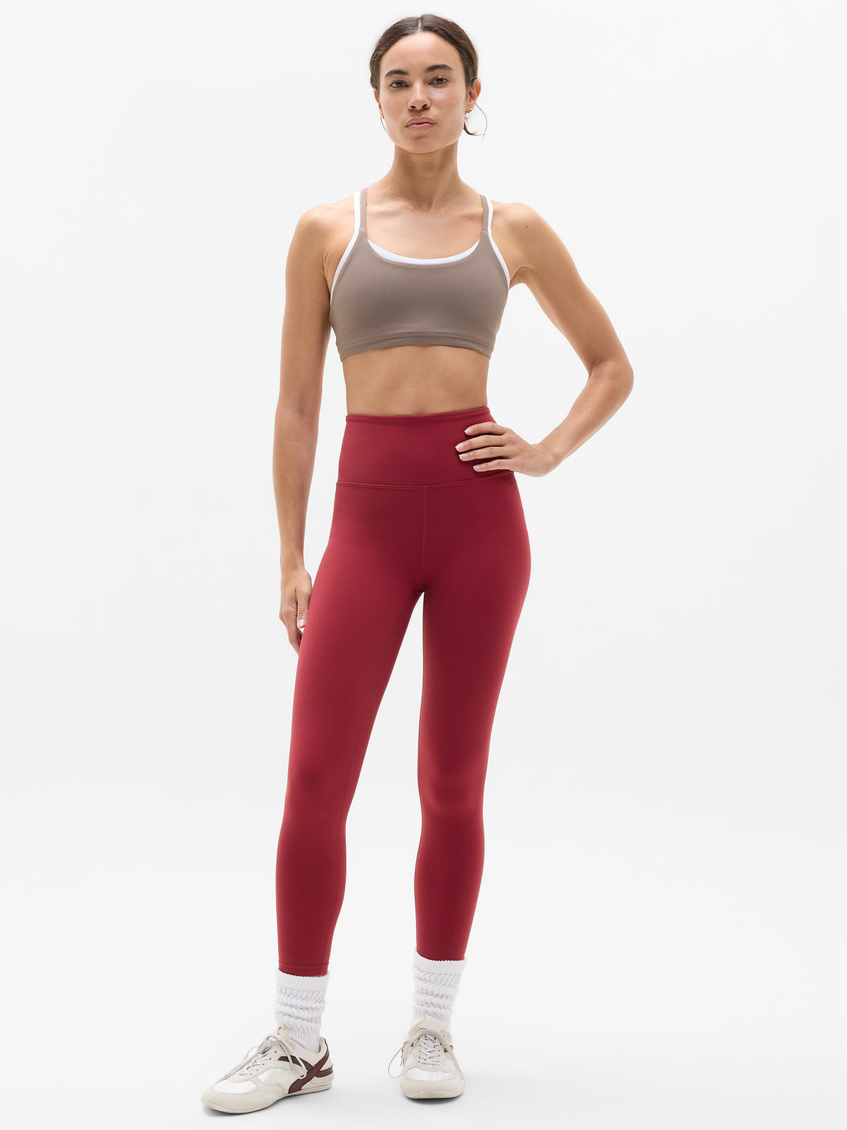 Elation Ultra High Rise Legging - Decadent Red