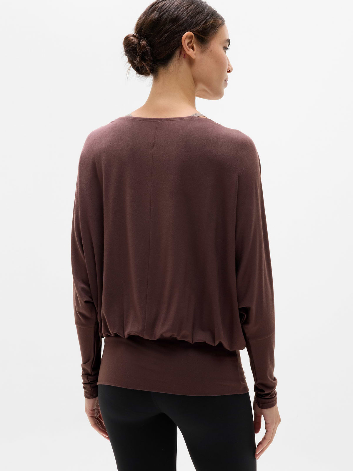 Dream Drape Long Sleeve Top - Nocturnal
