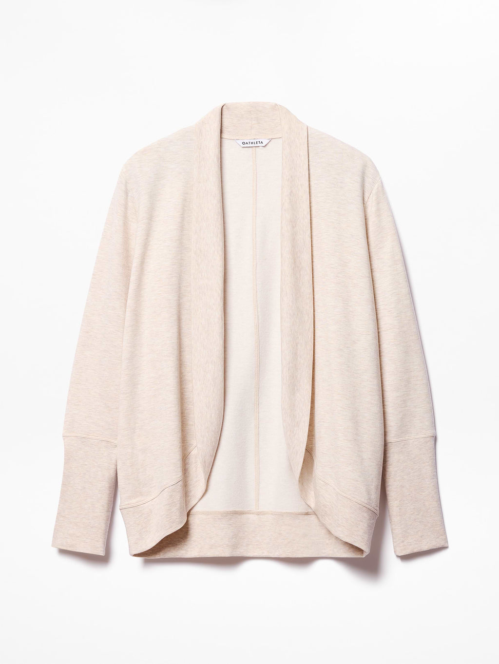 Coaster Luxe Open Cardigan - Sandstone Heather