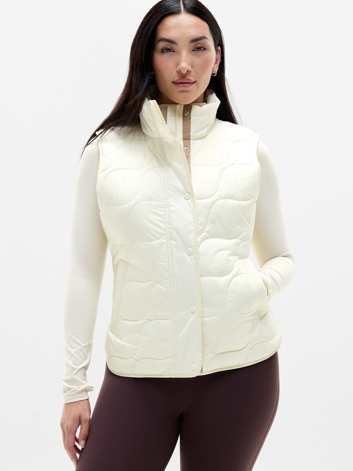 Coastline Vest - Pearl