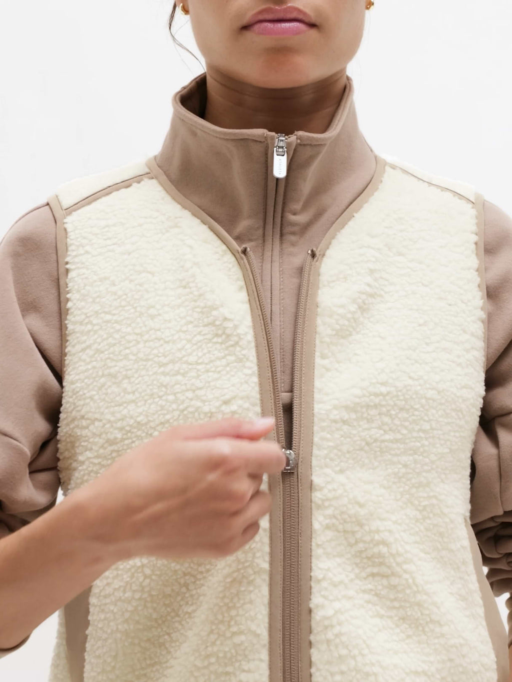 In the Clouds Vest - Pearl