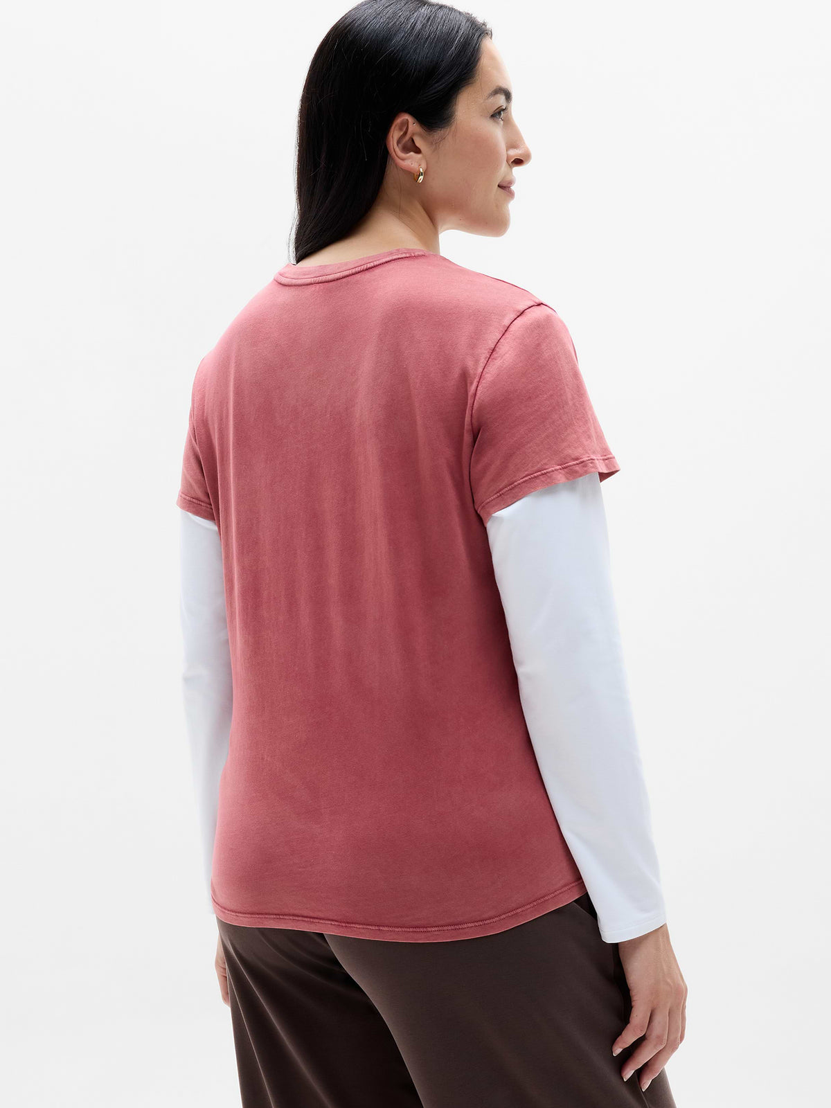 Favorite Cotton Classic Tee - Washed Decadent Red