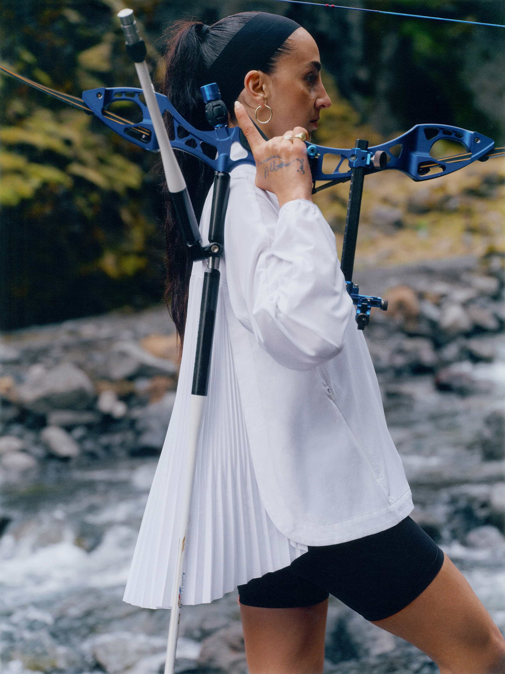 Featherweight Plissé Jacket - Bright White