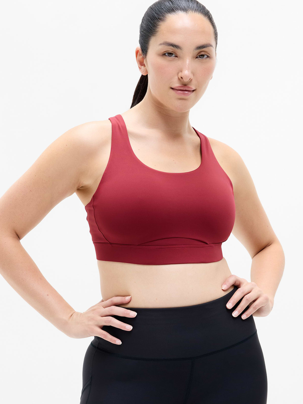 Interval Sports Bra A-C - Decadent Red