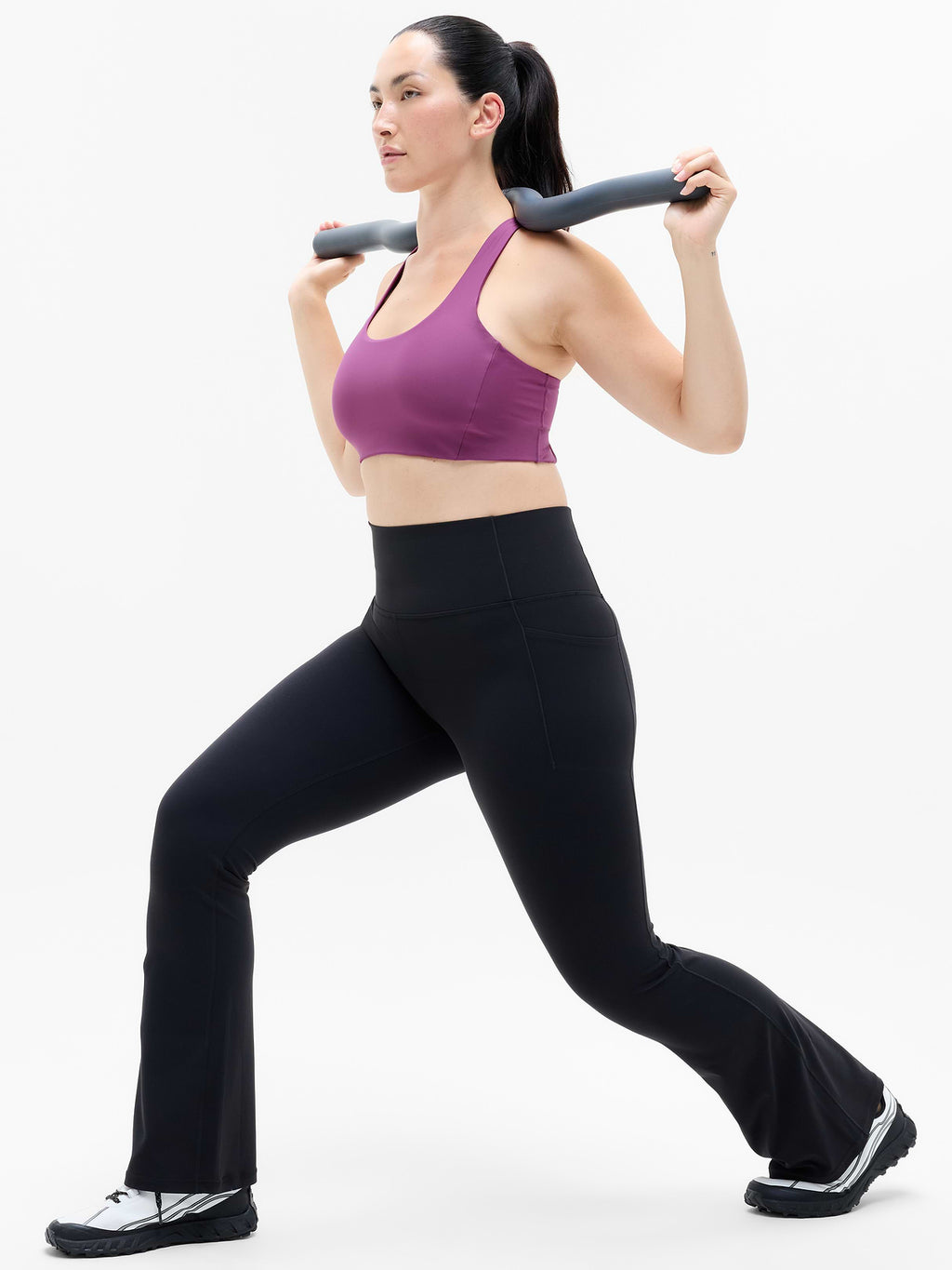 Circuit Train Sports Bra A-C - Azalea