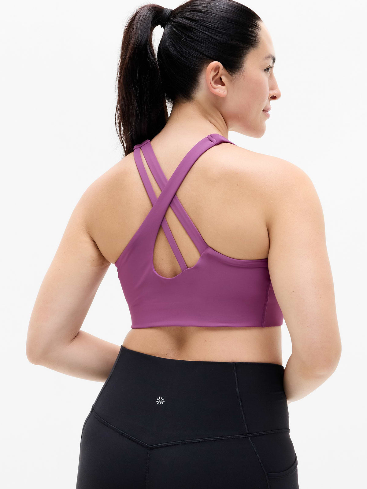 Circuit Train Sports Bra A-C - Azalea
