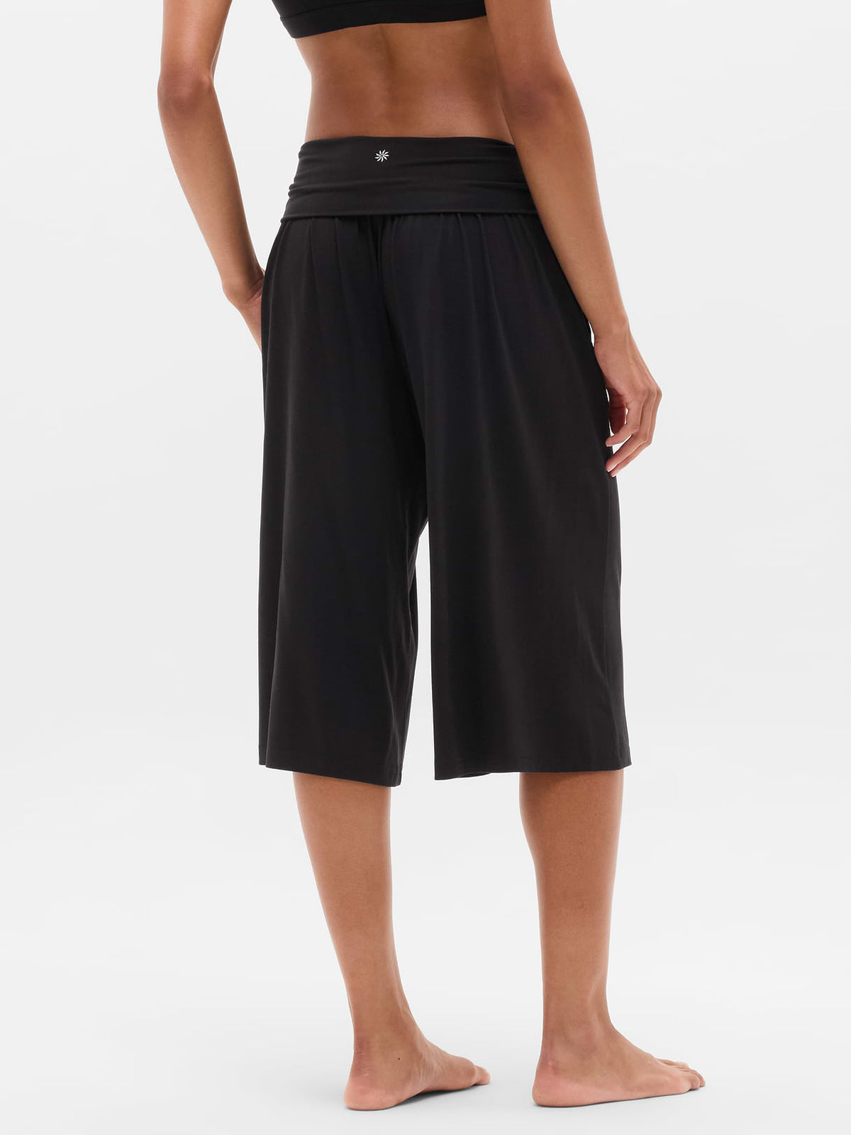 Dream Drape Mid Rise Pant - Black
