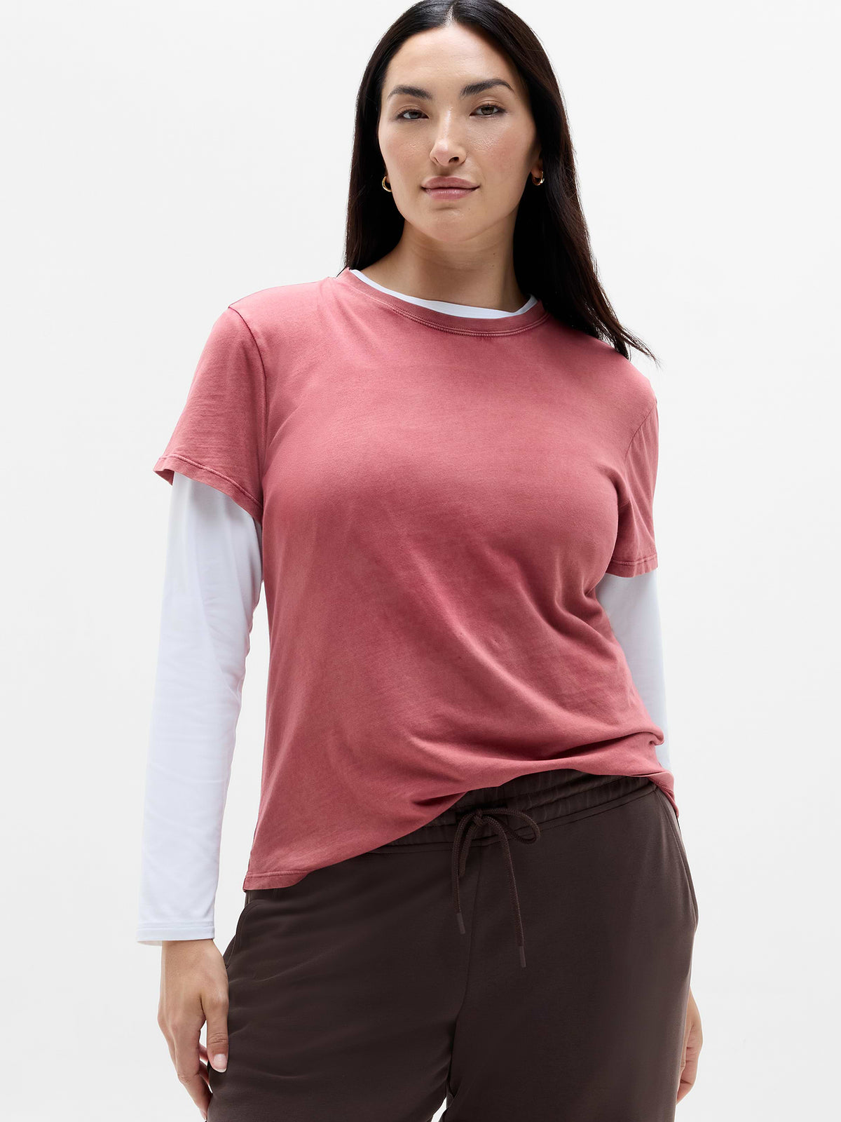 Favorite Cotton Classic Tee - Washed Decadent Red
