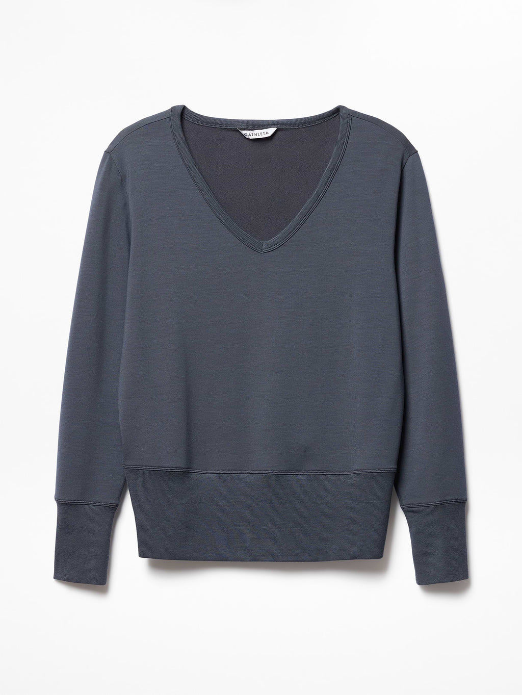 Coaster Luxe V-Neck Sweatshirt - Ash