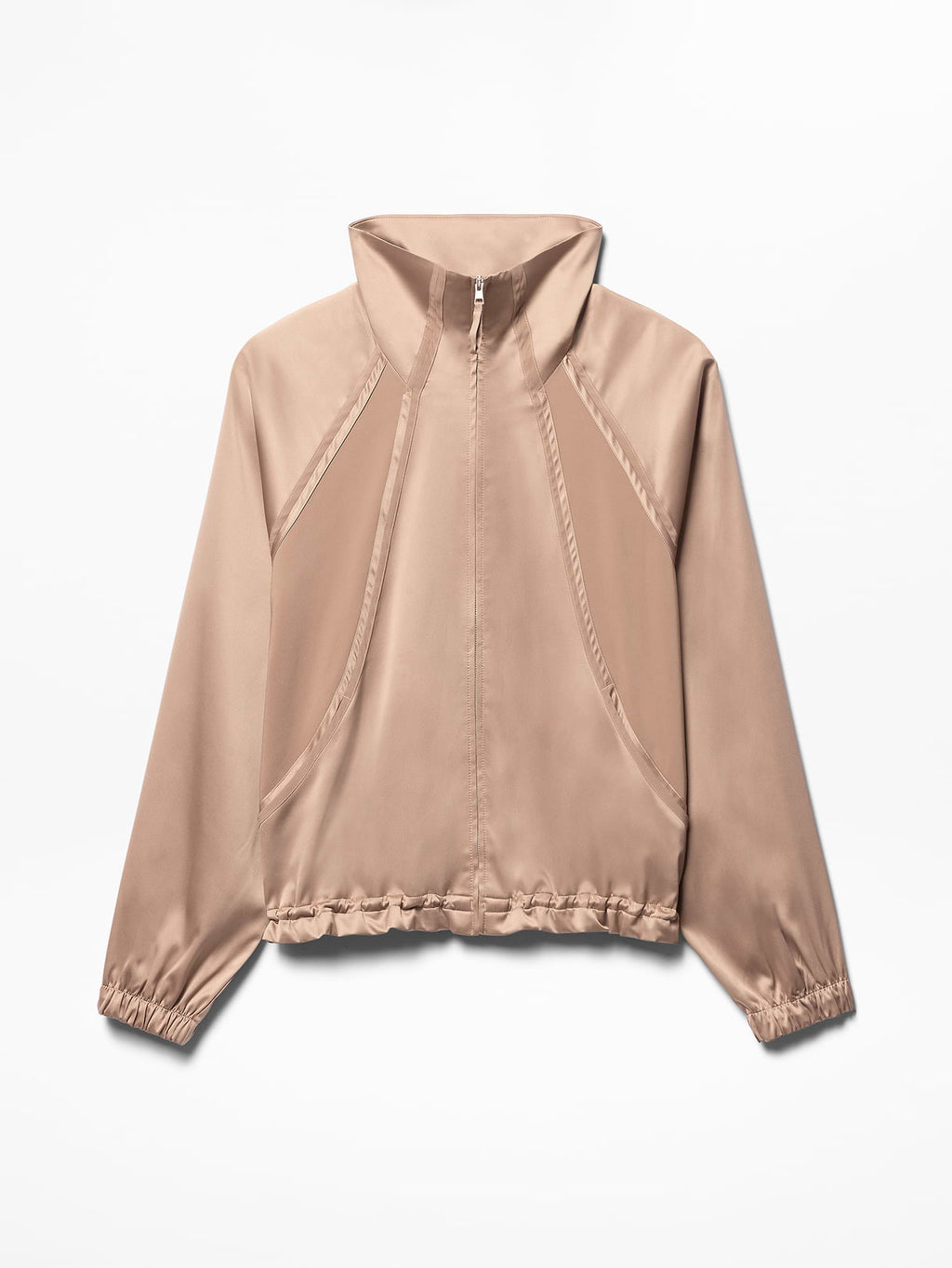 Featherweight Satin Jacket - Savanna