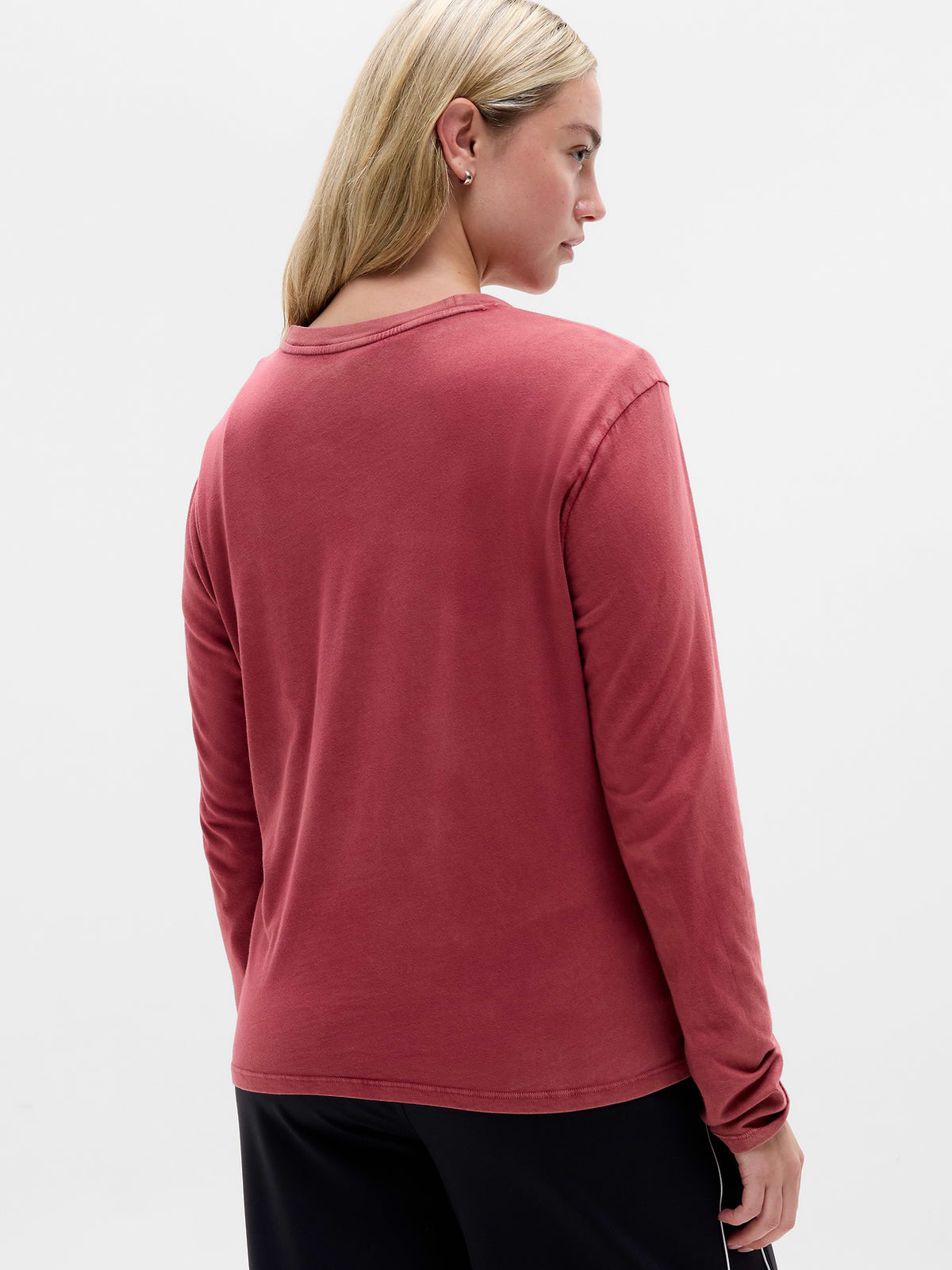 Favorite Cotton Classic Tee - Washed Decadent Red