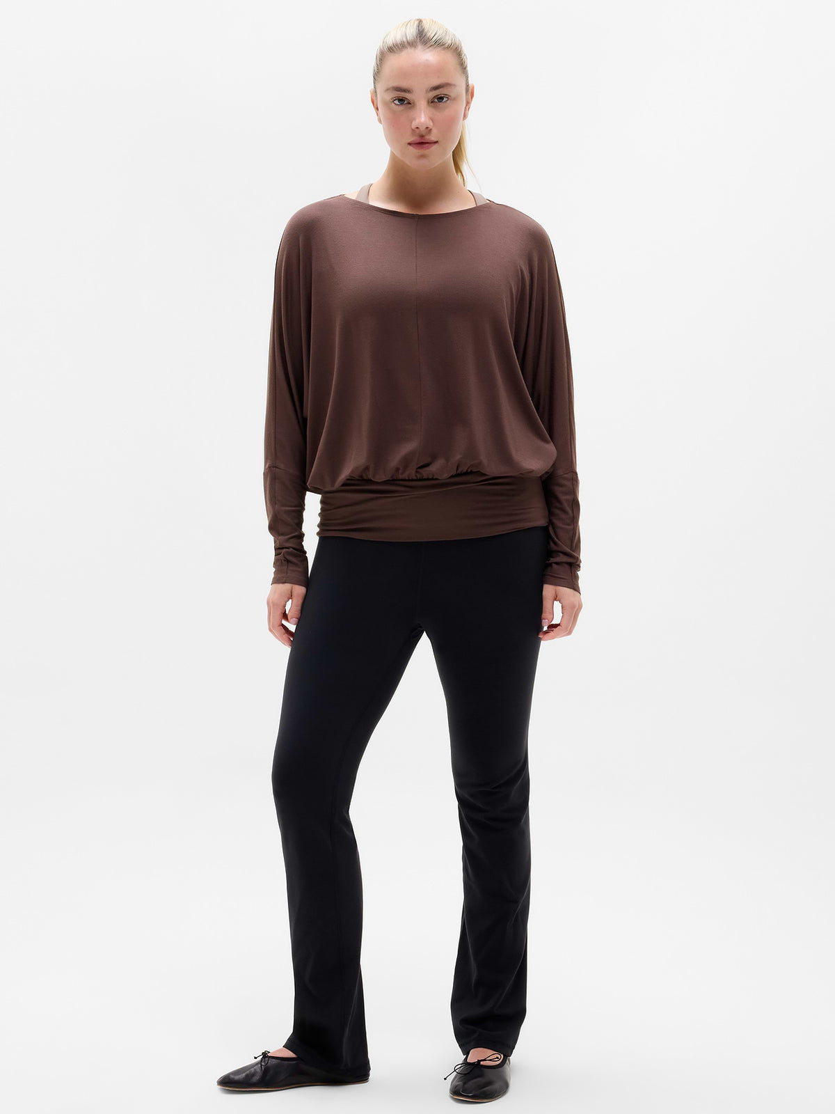 Dream Drape Long Sleeve Top - Nocturnal