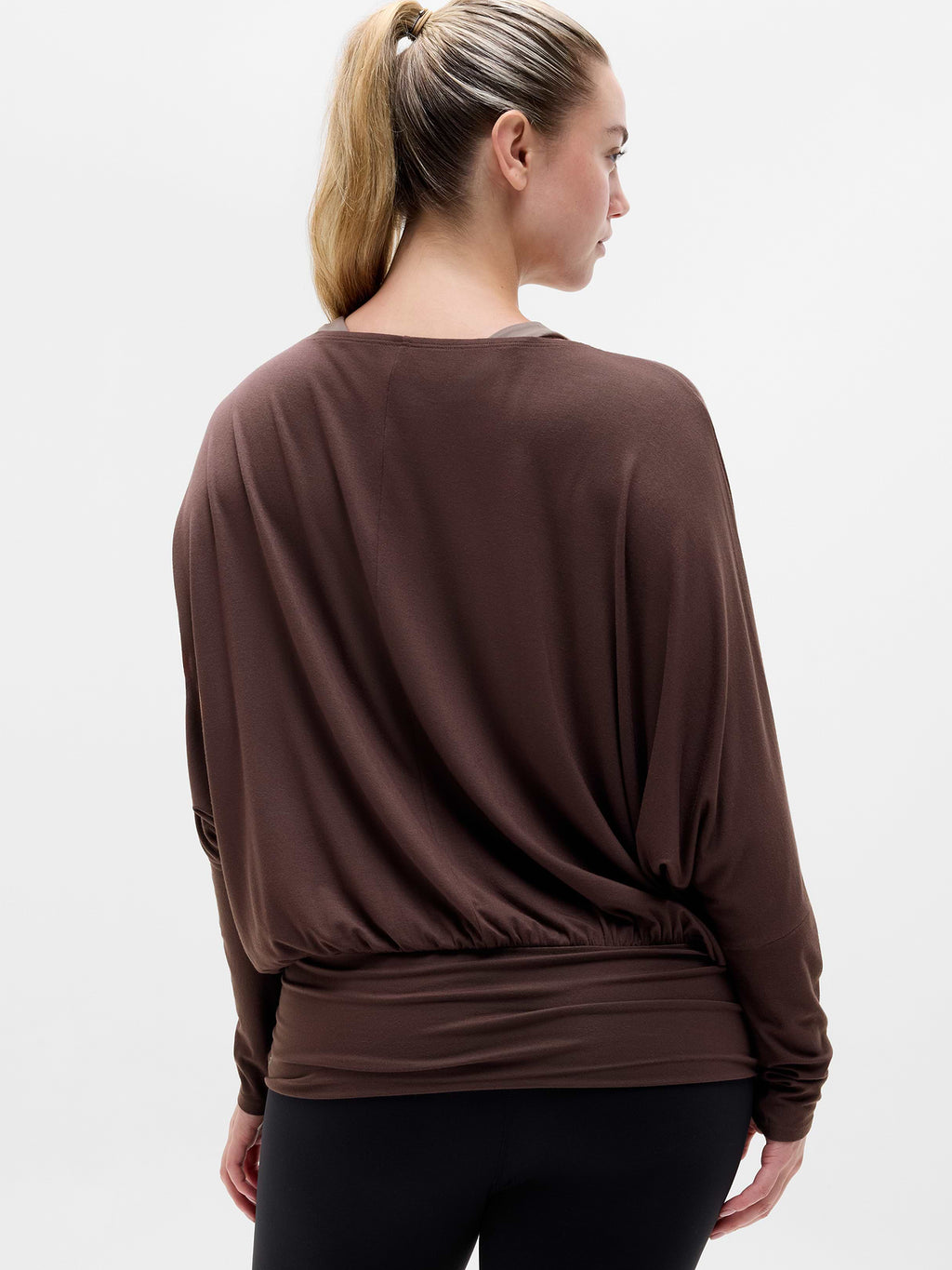 Dream Drape Long Sleeve Top - Nocturnal