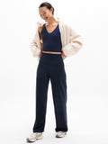 Elation Ultra High Rise Wide Leg Pant - Navy
