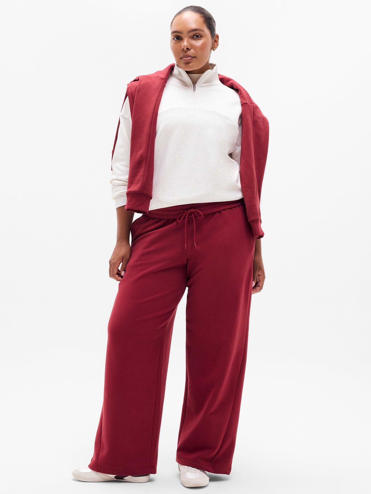 Forever Fleece Classic Jogger - Decadent Red