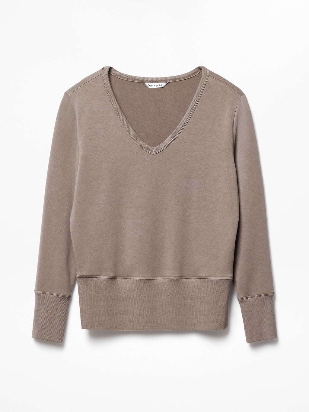 Coaster Luxe V-Neck Sweatshirt - Umber