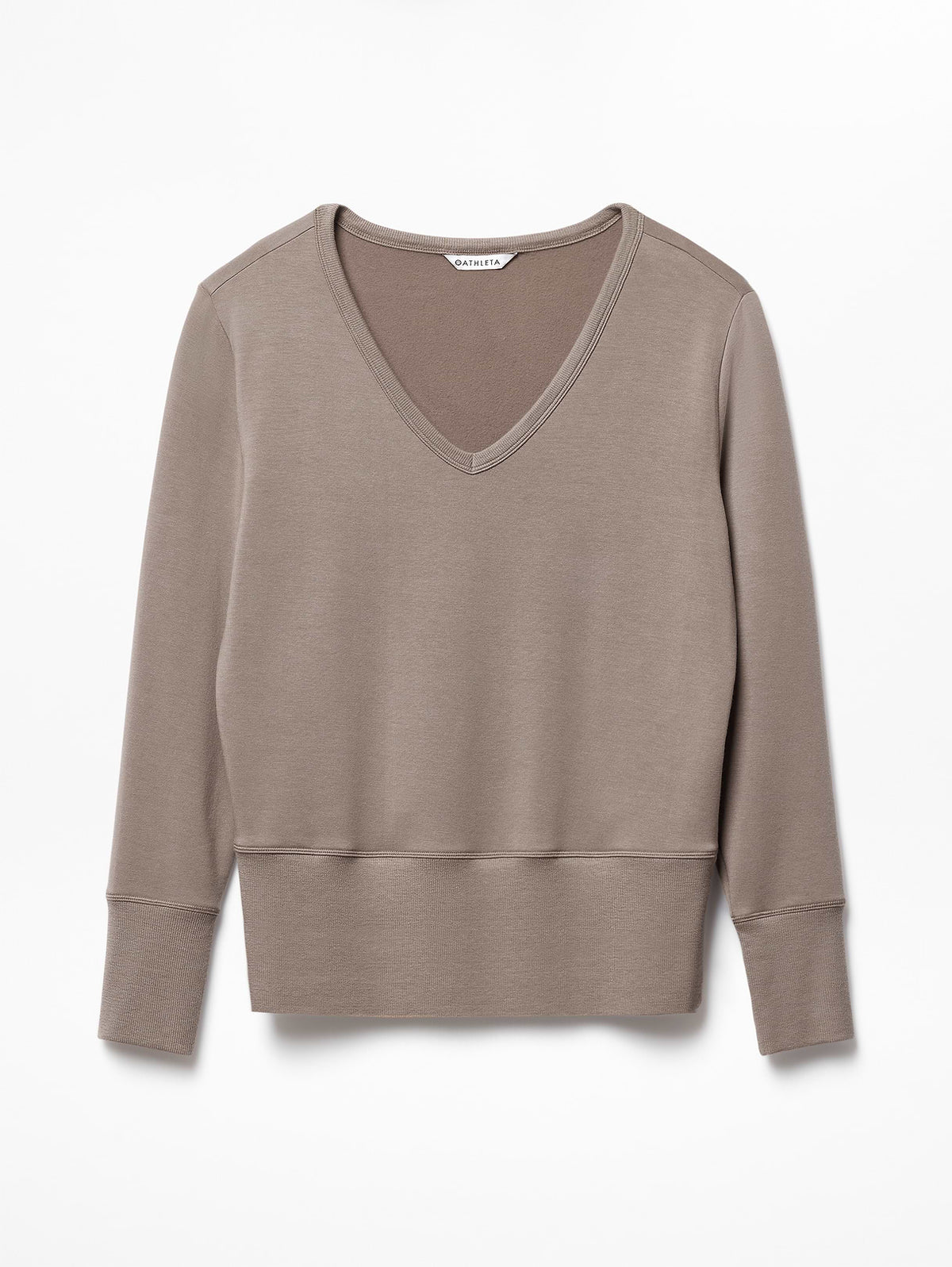 Coaster Luxe V-Neck Sweatshirt - Umber