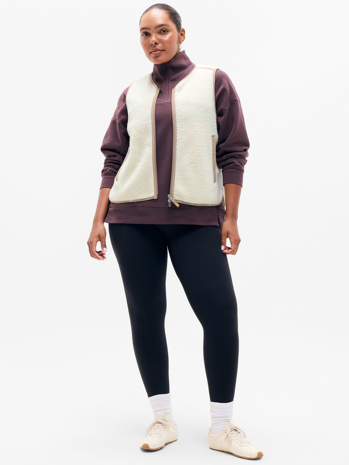 In the Clouds Vest - Pearl