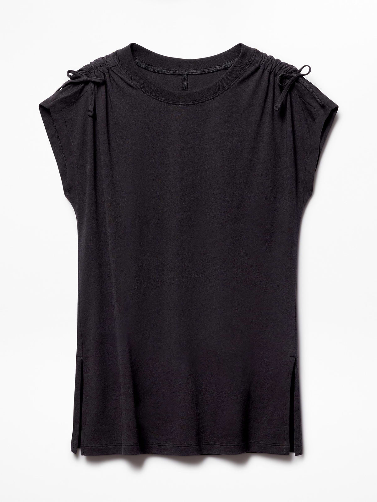 Favorite Cotton Cinched Tee - Black