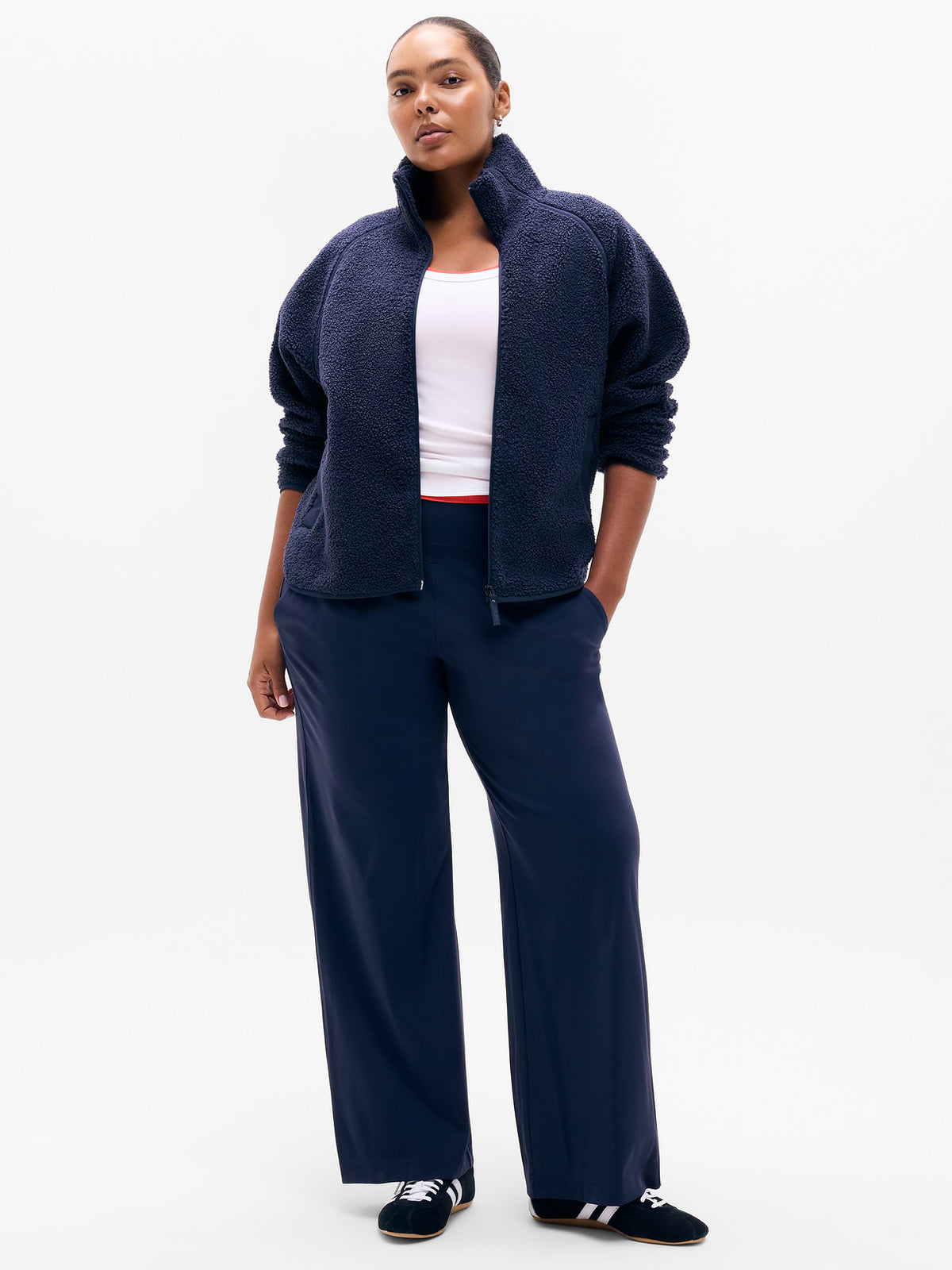 In the Clouds Jacket - Navy