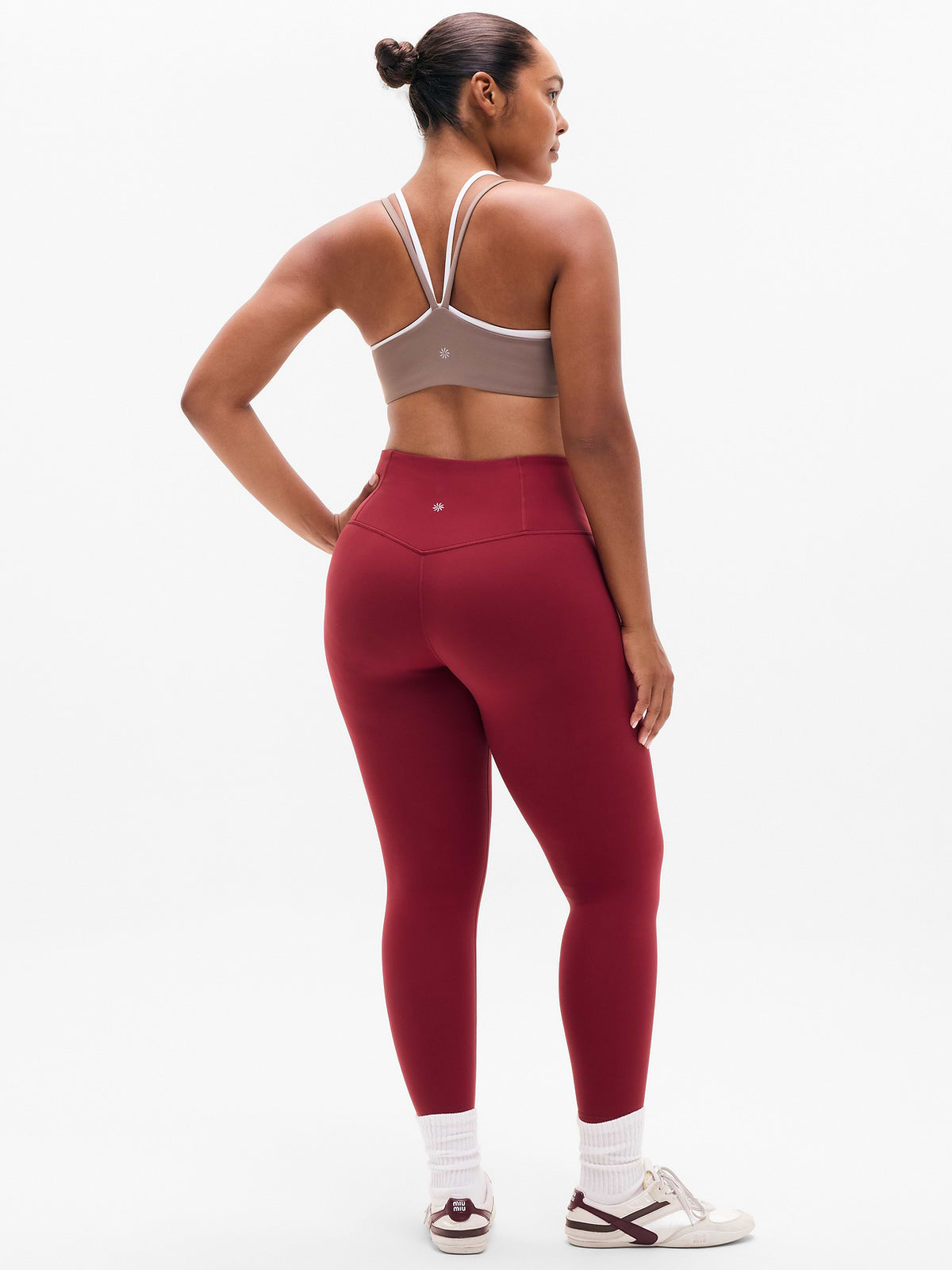 Elation Ultra High Rise Legging - Decadent Red