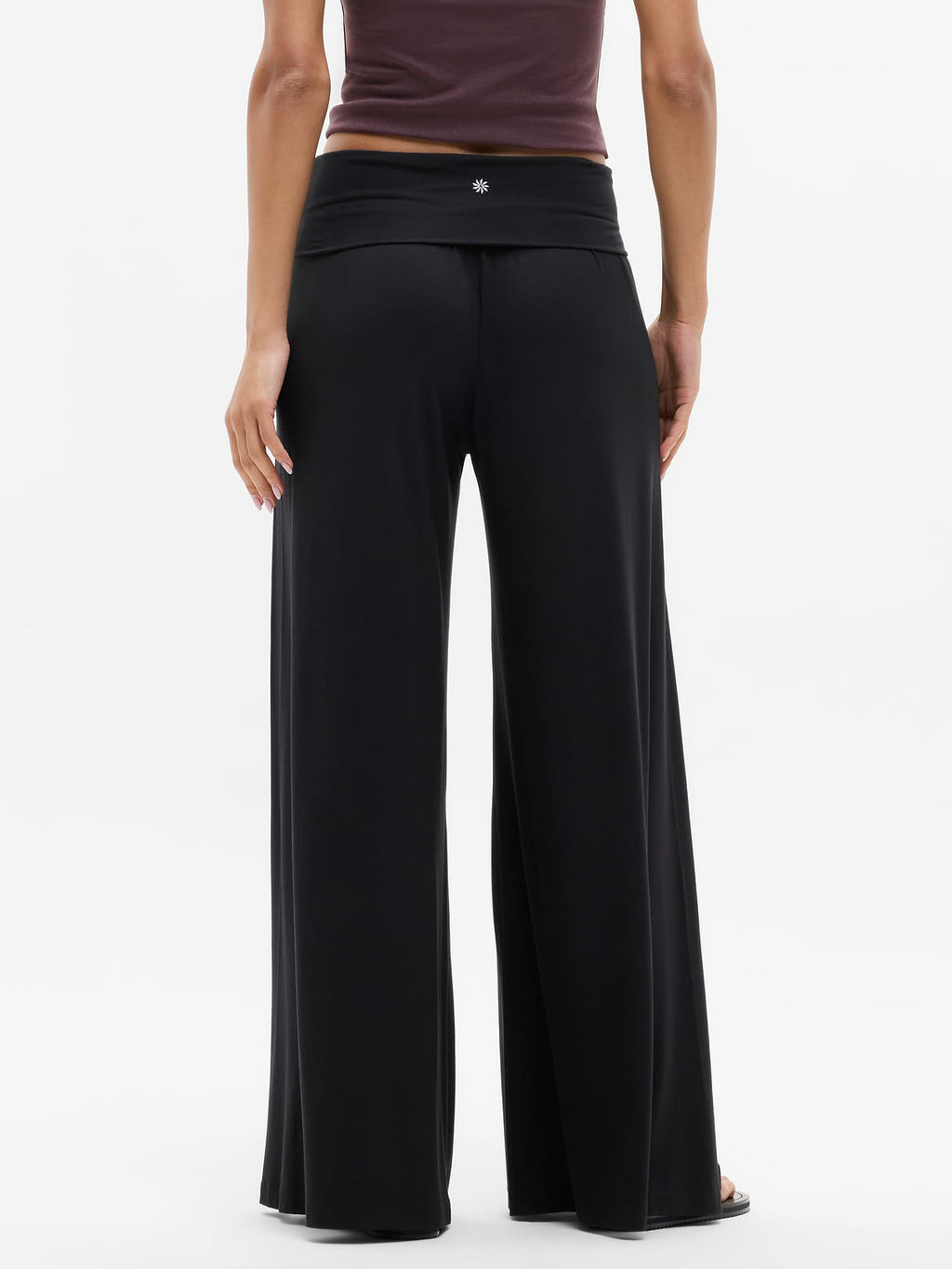 Dream Drape Mid Rise Pant - Black