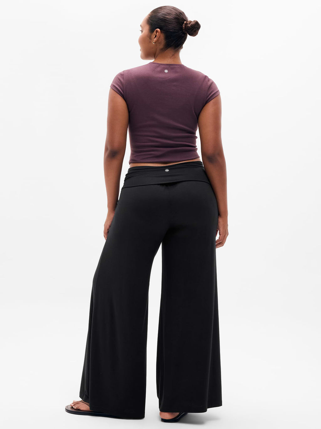Dream Drape Mid Rise Pant - Black