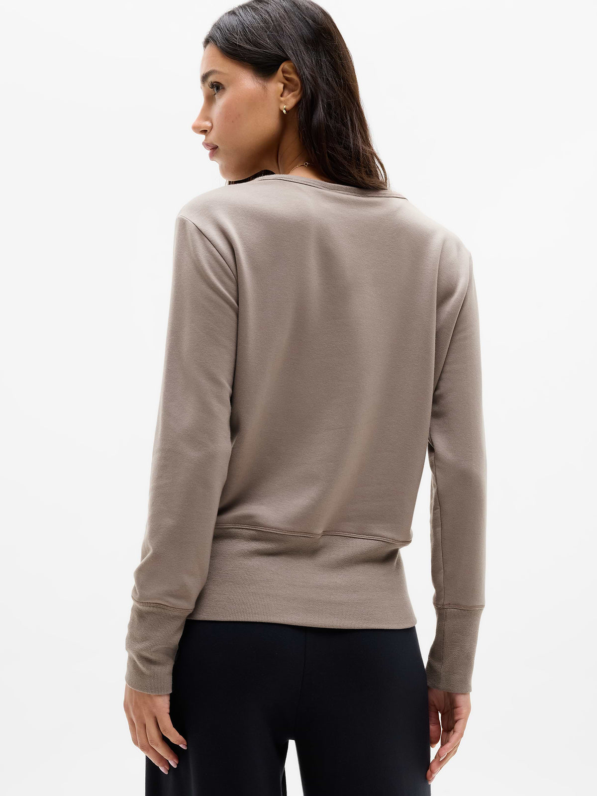 Coaster Luxe V-Neck Sweatshirt - Umber