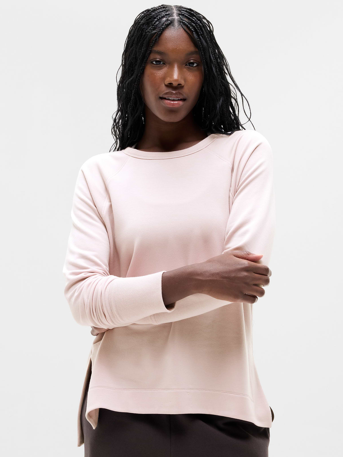 Coaster Luxe V-Neck Sweatshirt - Halo