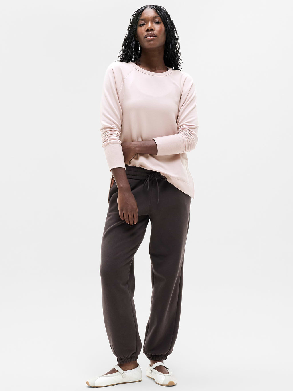 Coaster Luxe V-Neck Sweatshirt - Halo