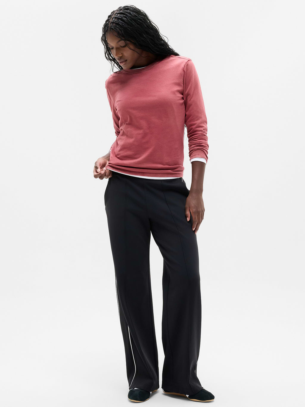 Favorite Cotton Classic Tee - Washed Decadent Red