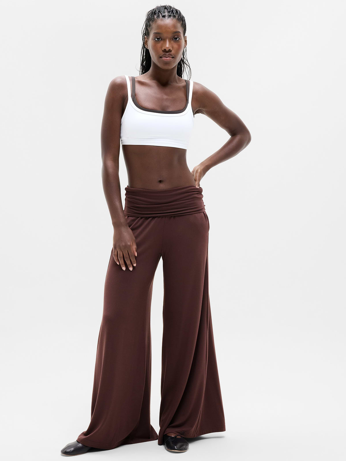 Dream Drape Mid Rise Pant - Nocturnal