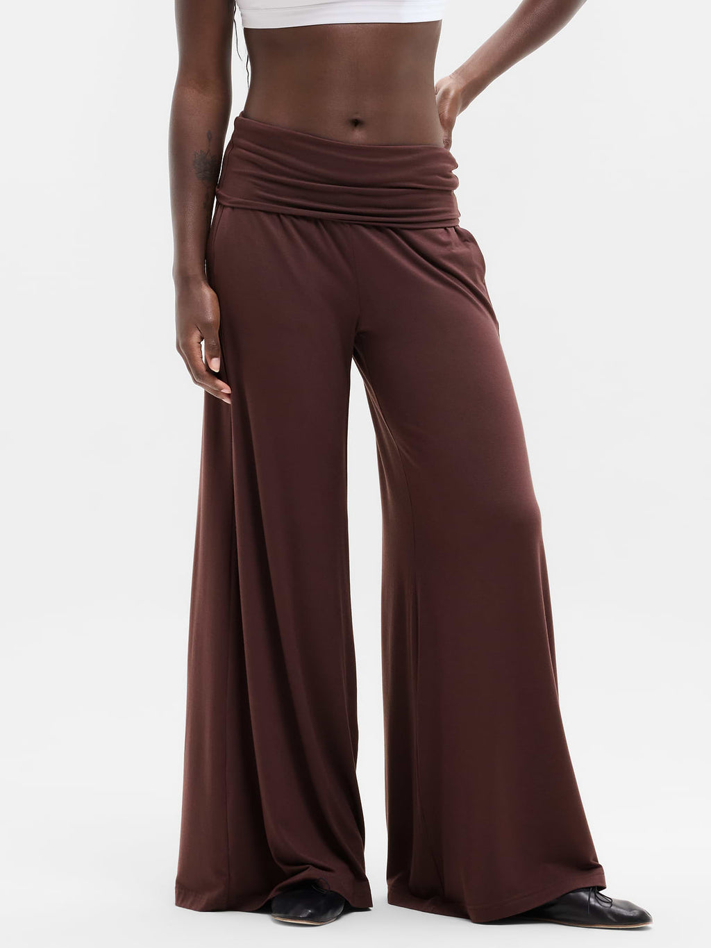Dream Drape Mid Rise Pant - Nocturnal