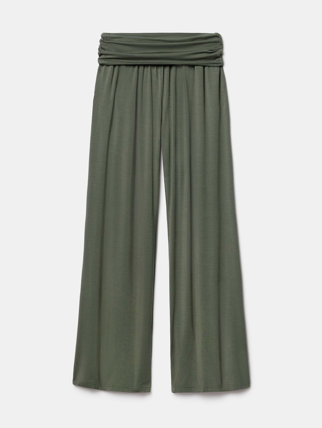 Dream Drape Mid Rise Pant - Jungle