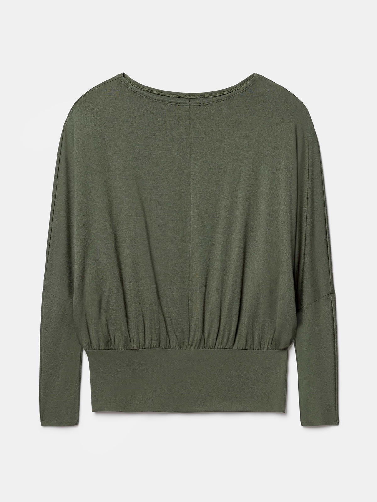 Dream Drape Long Sleeve Top - Jungle