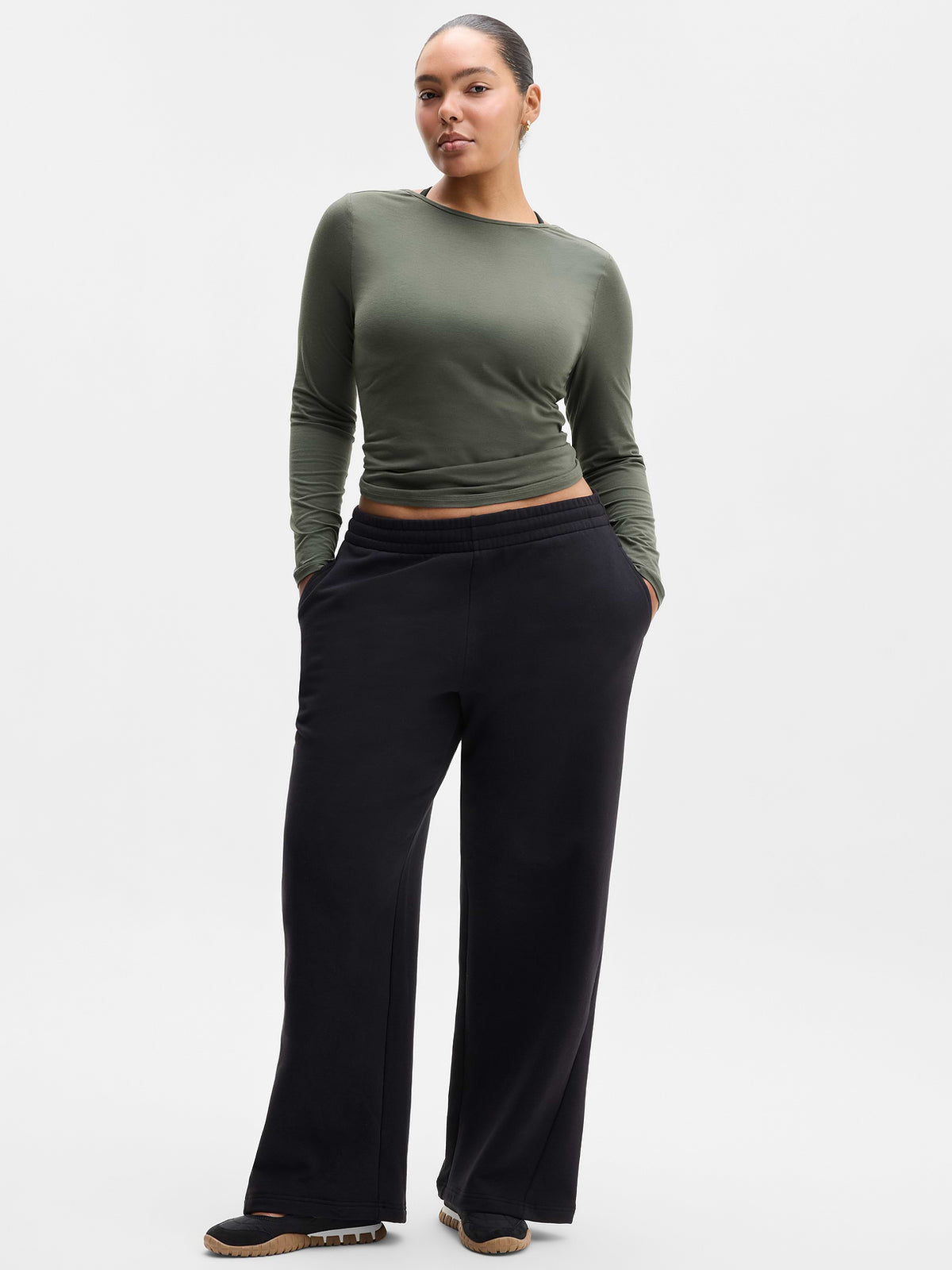 Foundation Scoop Back Top - Jungle
