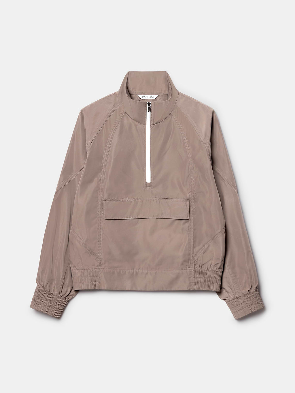 Half Zip Windbreaker - Umber