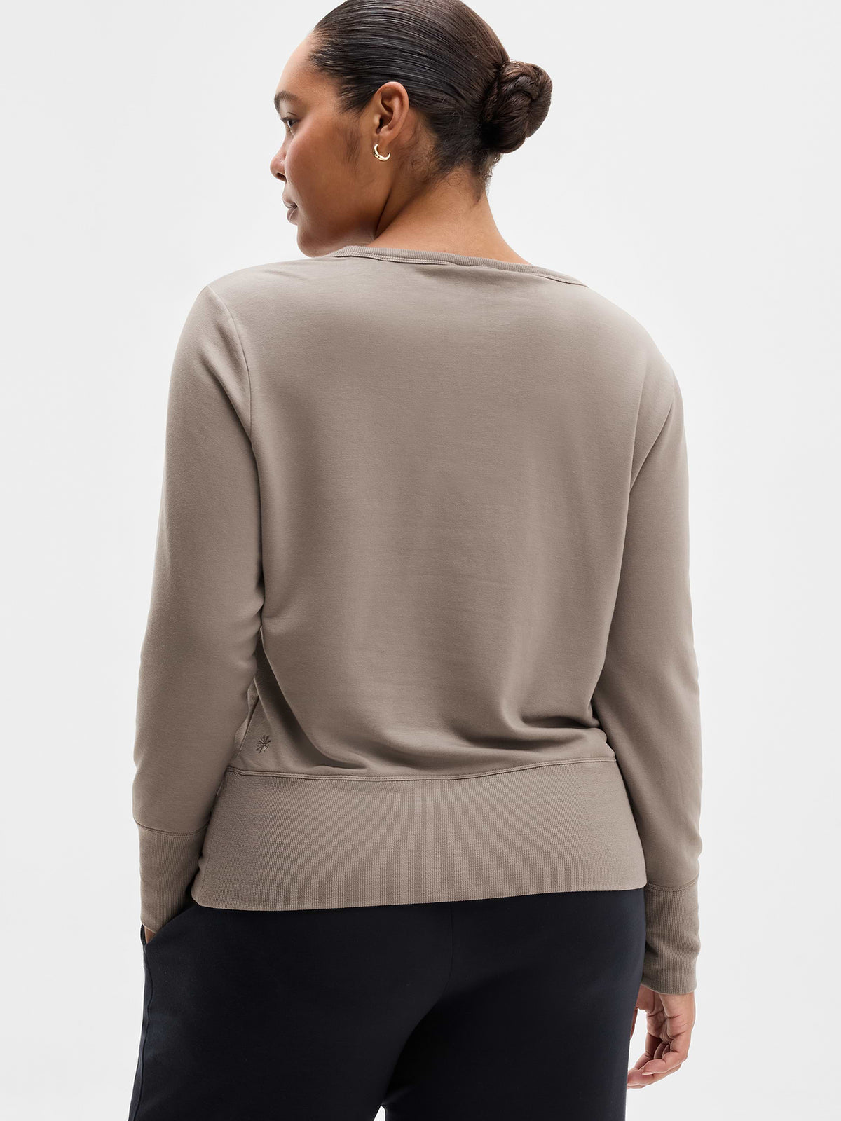Coaster Luxe V-Neck Sweatshirt - Umber