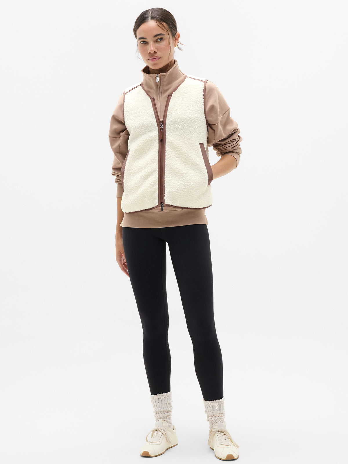 In the Clouds Vest - Pearl